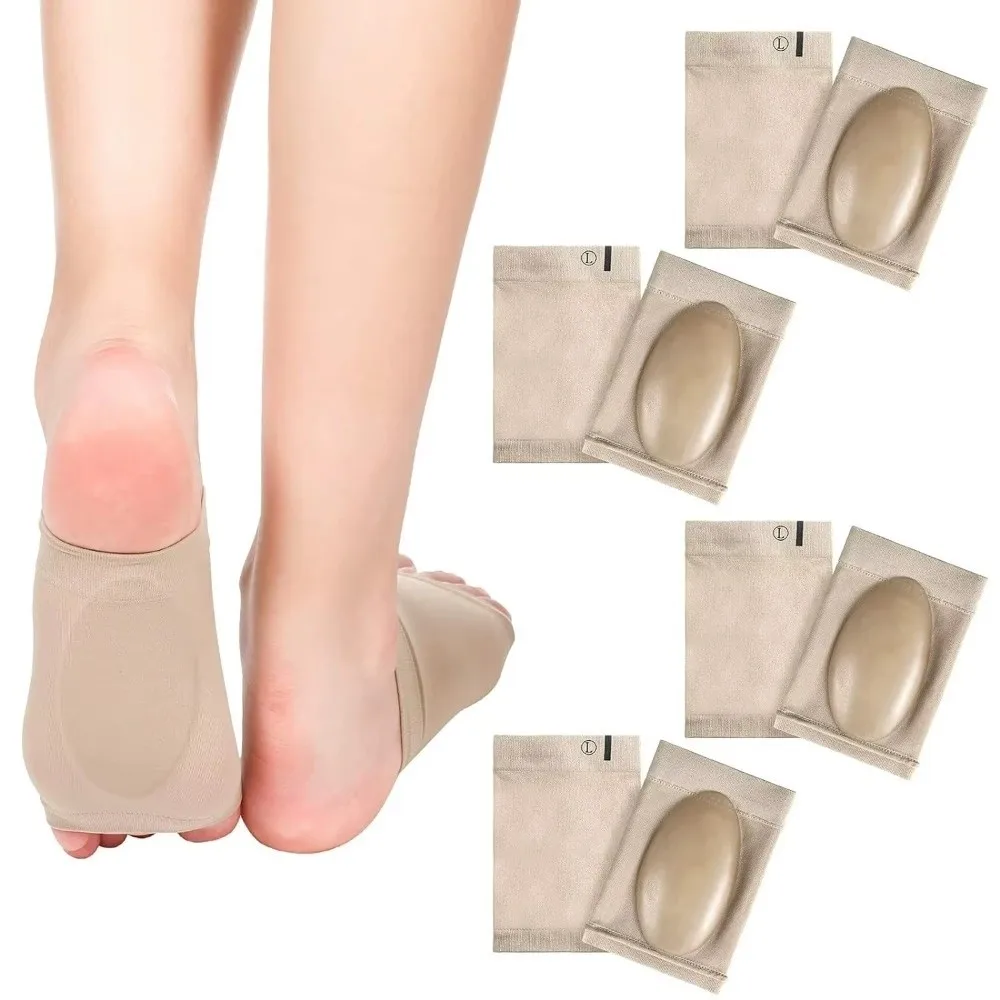 Durable Silicone Arch Flat Foot Cover Stress Relief Elastic Athletic Foot Pads Reusable Orthotic Devices Foot Care - Image 6