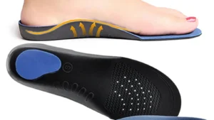 Flat Foot Arch Support Orthopedic Insoles Men Women Shoes Pad Sweat Shock Absorption Breathable Sports Insoles Orthotic Devices
