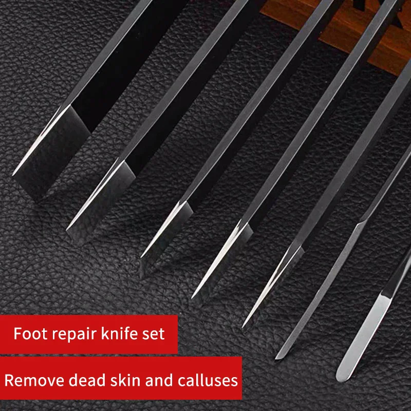 Pedicure Knife Set Of Callus Nail Trimming Tools To Remove Dead Skin Scraper Home Repair Foot Nail Groove Artifacts