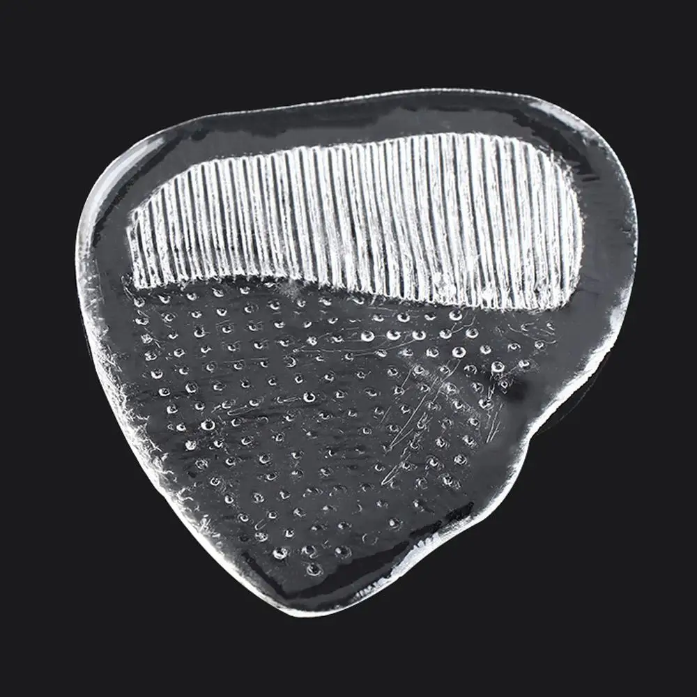 Footcare Soft Insole Elastic Insoles Foot Cushion Care 1 Pair Comfy Silicone Forefoot Shoe Pad - Image 3