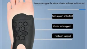 1 Pair Orthopedic Insoles Orthotics Flat Foot Health Sole Pad For Shoes Insert Arch Support Pad For Feet Care Insoles Unisex