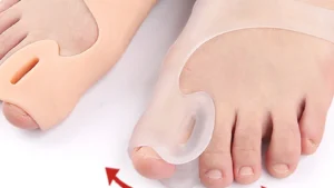 1PC Big Toe Bunion Corrector Adjustable Orthopedic Socks Toes Separator Pain Relief Hallux Valgus Feet Protector