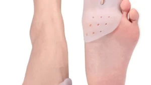 Silicone Forefoot Pad For Men And Woen Three-hole Toe Separation Thumb Valgus Toe Divider
