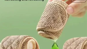 Natural Mugwort Cotton Linen Shoe Insoles Soft Comfortable Sweat Absorbing Anti Odor Foot Care
