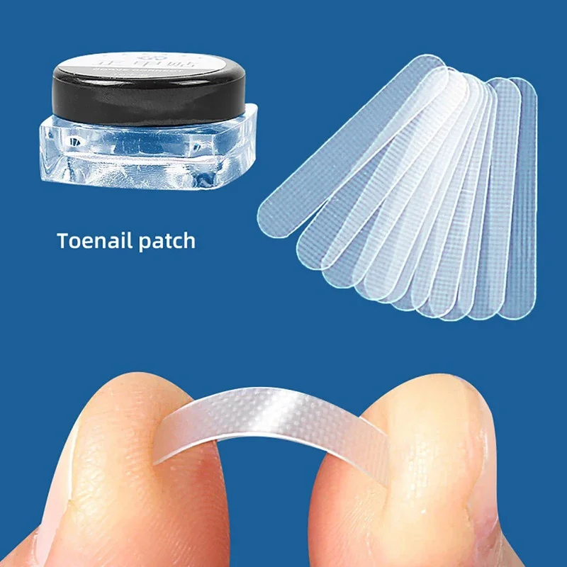 10 pcs Ingrown Toe Nail Treatment Ingrown Toenail Correction Tool Elastic Patch Sticker Straightening Clip Brace Pedicure Tools - Image 2