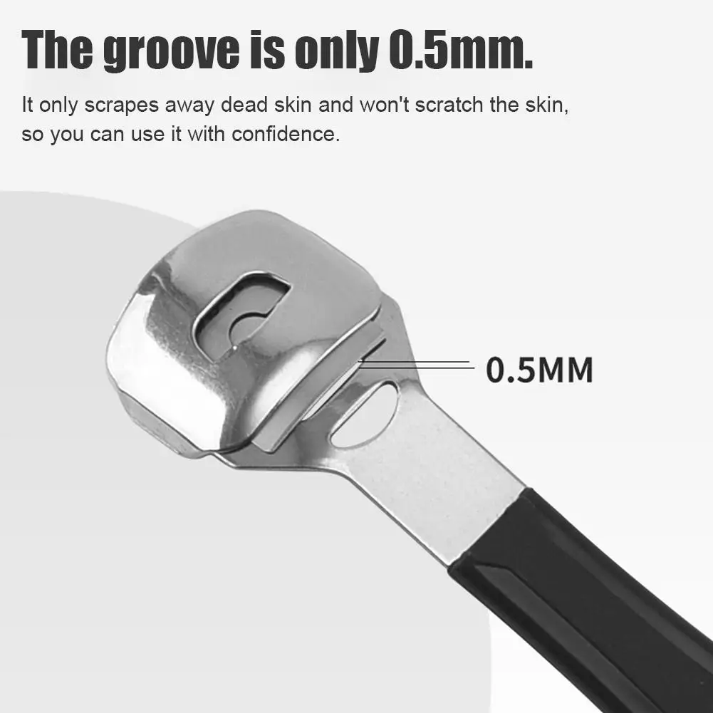 1 pcs Professional Stainless Steel Callus Remover Hand Foot File Scraper Pedicure Tools Dead Skin Remove for Heels Feet Care L0R0 - Image 6