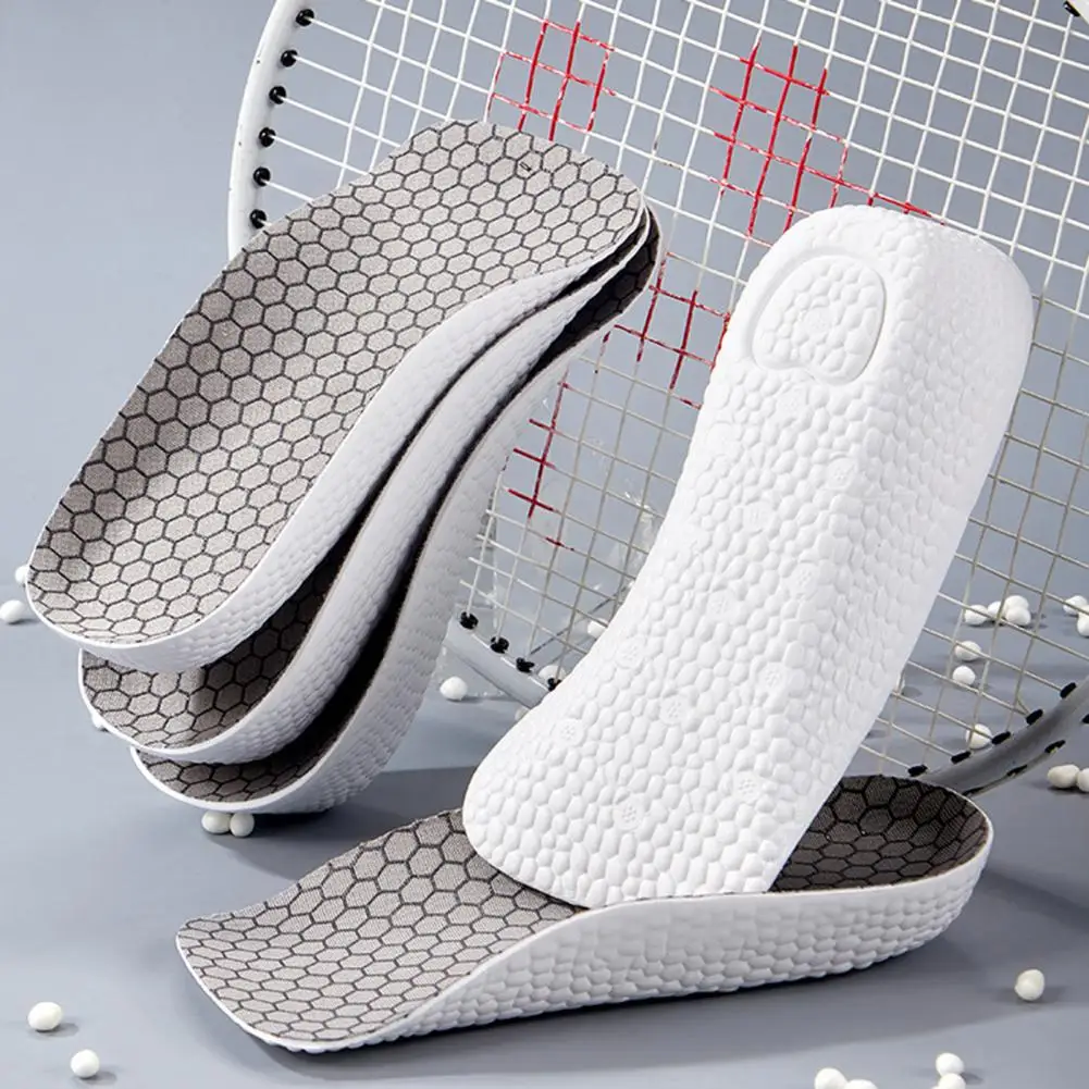 Invisible Height Lift Insoles 2-4cm Soft Cushioned Breathable Non-Slip 3/4 Length Odor Control Pads for Sneakers Boots Shoes - Image 2