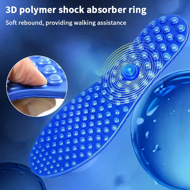 Finger Pressure Board Massage Insole Relieve Foot Fatigue Shoes Insoles Men Woman Shoe Pads Soft Sports Casual Shoes Sole 1Pair - Image 4