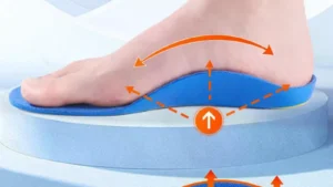 Orthotic High Arch Support Insoles Orthopedic Sport Insoles For Plantar Fasciitis Support Shock Absorbing Shoe Pad