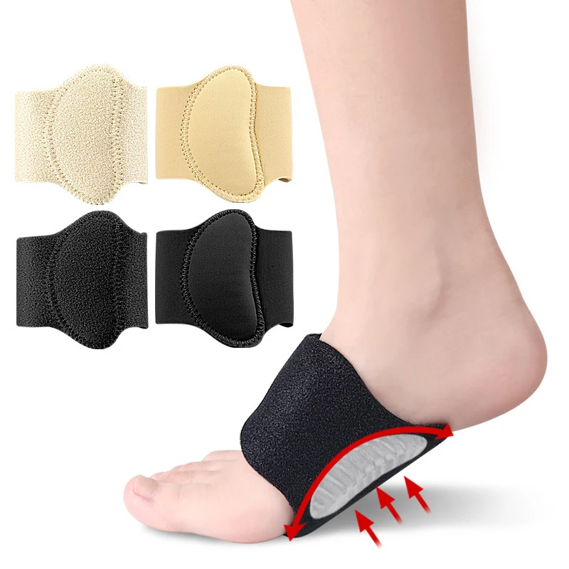 1PCS Arch Pad Support Insoles Sleeves Flat Foot Correction High Arch Cushion Plantar Fasciitis Pain Relief Orthopedic Foot Pads - Image 3