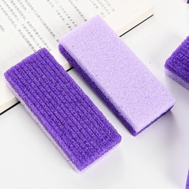 Fashion Double-sided Horny Foot Massage Tool Foam Double-sided Grindstone Pumice Foam Glass To Remove Dead Skin - Image 5