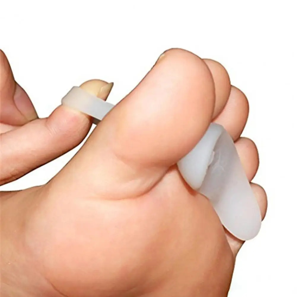 Toe Corrector Single Hole Claw Fix Firmly Silicone Thumb Finger Correction Straightener Foot Care Toe Yoga - Image 5