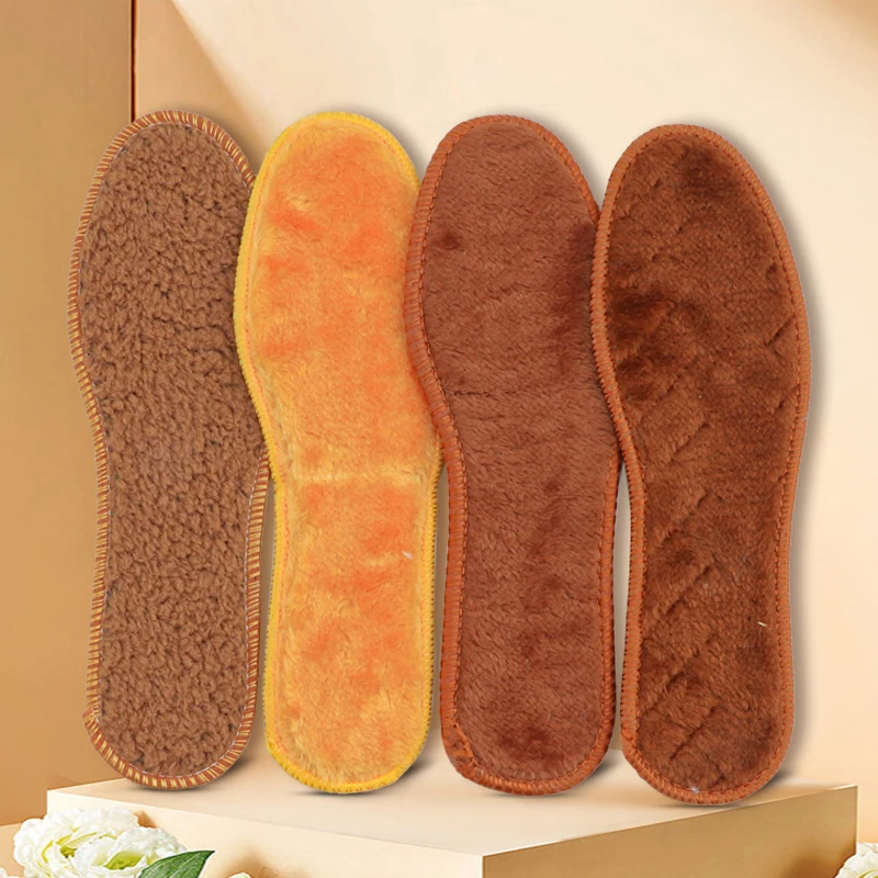 Winter Warm Insole for Shoes Sneakers Boots Shoe Sole Thermal Inserts Thicken Plush Insoles Men Women Heating Shoe Pads 1Pair - Image 5
