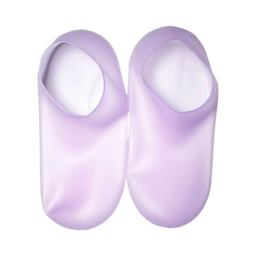 Foot Stickers for Dry Skin Silicone Moisturizing Foot Stickers Gel Socks for Dry Cracked Feet Anti-slip Massage for Soothing - Image 8