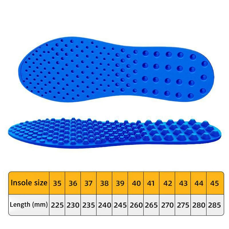 Finger Pressure Board Massage Insole Relieve Foot Fatigue Shoes Insoles Men Woman Shoe Pads Soft Sports Casual Shoes Sole 1Pair - Image 6