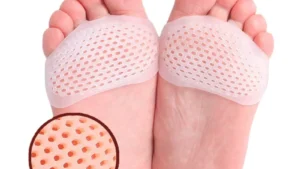 2pcs Silicone Metatarsal Pads Toe Separator Pain Relief Foot Pads Orthotics Foot Massage Insoles Forefoot Socks Foot Care Tool