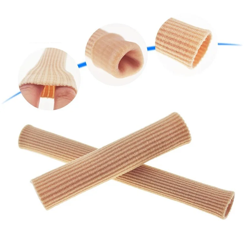 1pc Feet Corrector Finger Corrector Insoles Fabric Gel Silicone Tube Bunion Toes Fingers Separator Divider Protector Calluses - Image 3