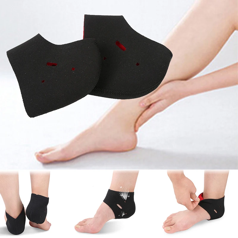 1 Pair Soft Cloth Moisturizing Heel Socks Maintenance Cracked Foot Skin care - Image 7