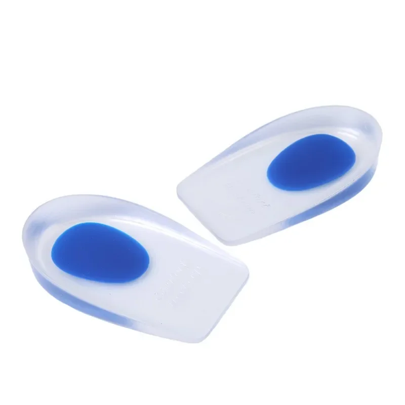Soft Silicone Gel Insoles for Heel Spurs Pain Foot Cushion Foot Massager Care Half Heel Insole Pad Height Increase Tools - Image 5