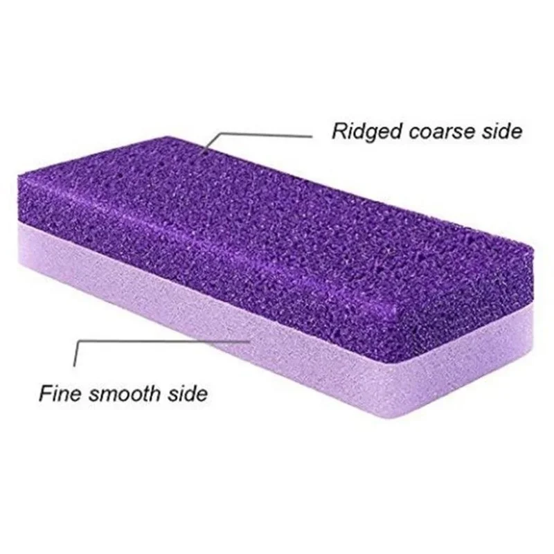Fashion Double-sided Horny Foot Massage Tool Foam Double-sided Grindstone Pumice Foam Glass To Remove Dead Skin - Image 7