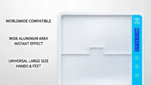 Foott Antiperspirant Device - Full Aluminum Sheet Coverage, Thumb-Specific Design, Large Size