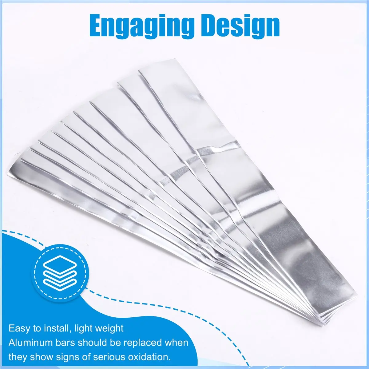 Accessories Antiperspirant Iontophoresis Machine 10 PCS Aluminum Sheet + 2pcs Towel - Image 5
